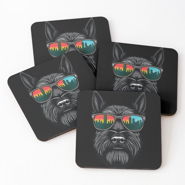 Item preview, Retro Black Schnauzer designed and sold by Getup-clothing.