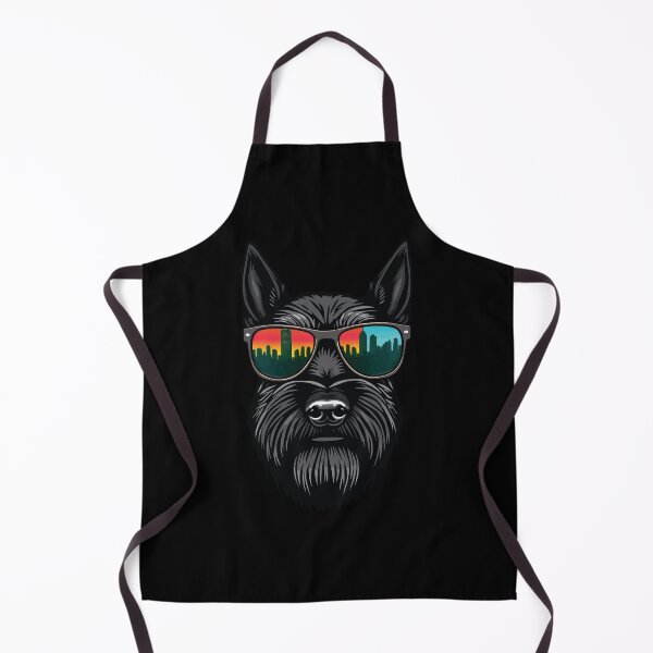 Item preview, Retro Black Schnauzer designed and sold by Getup-clothing.