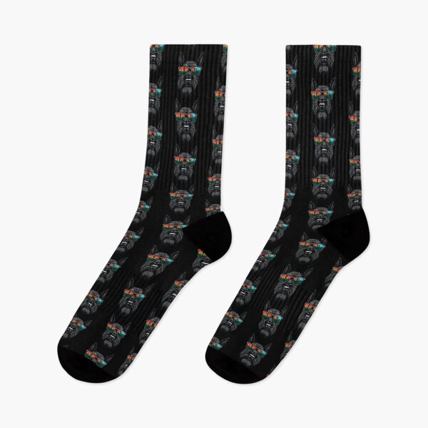 Item preview, Retro Black Schnauzer designed and sold by Getup-clothing.