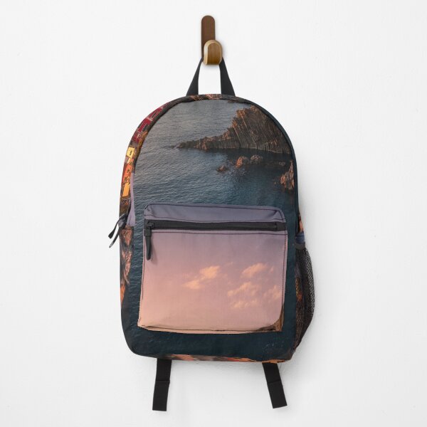 Item preview, Riomaggiore village at sunset. Cinque Terre, Liguria designed and sold by Stefano Orazzini.