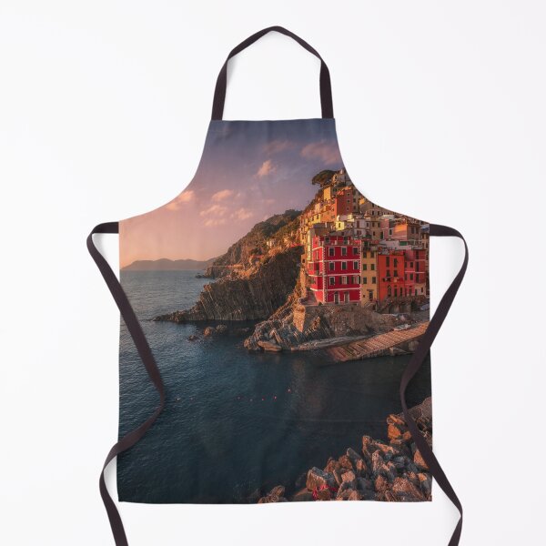 Item preview, Riomaggiore village at sunset. Cinque Terre, Liguria designed and sold by Stefano Orazzini.
