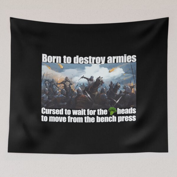 Item preview, Warrior Mindset Gym Medieval Battle Fitness Humor designed and sold by FlyShop1.