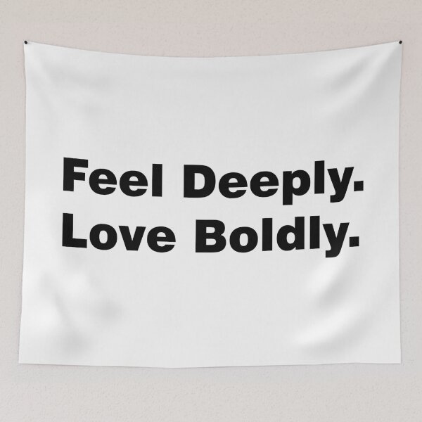 Item preview, Empathy | Feel Deeply Love Boldly designed and sold by sheelatewatia.
