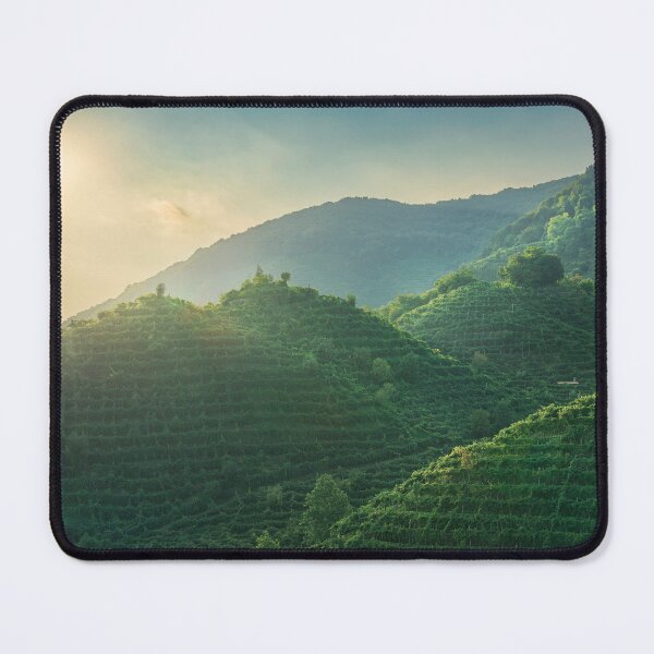 Item preview, The Prosecco Hills vineyards at sunset designed and sold by Stefano Orazzini.