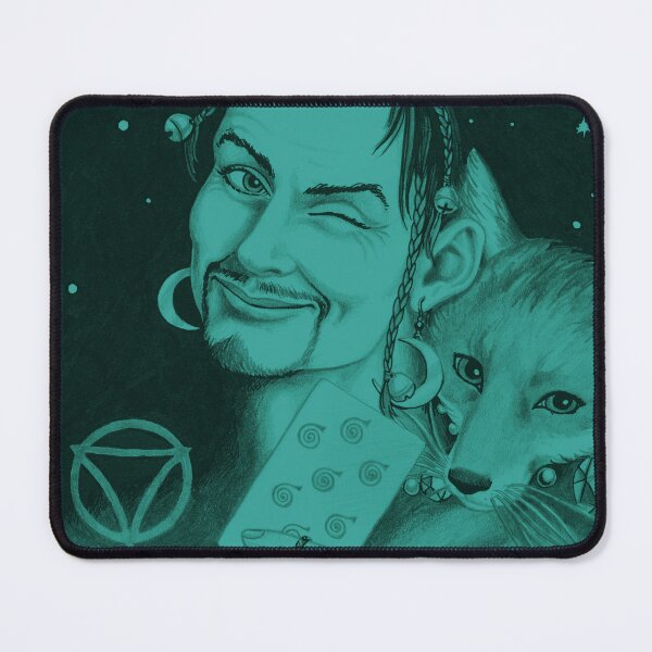 Item preview, Phex, the Cunning One in Turquoise designed and sold by CaryadArtwork.