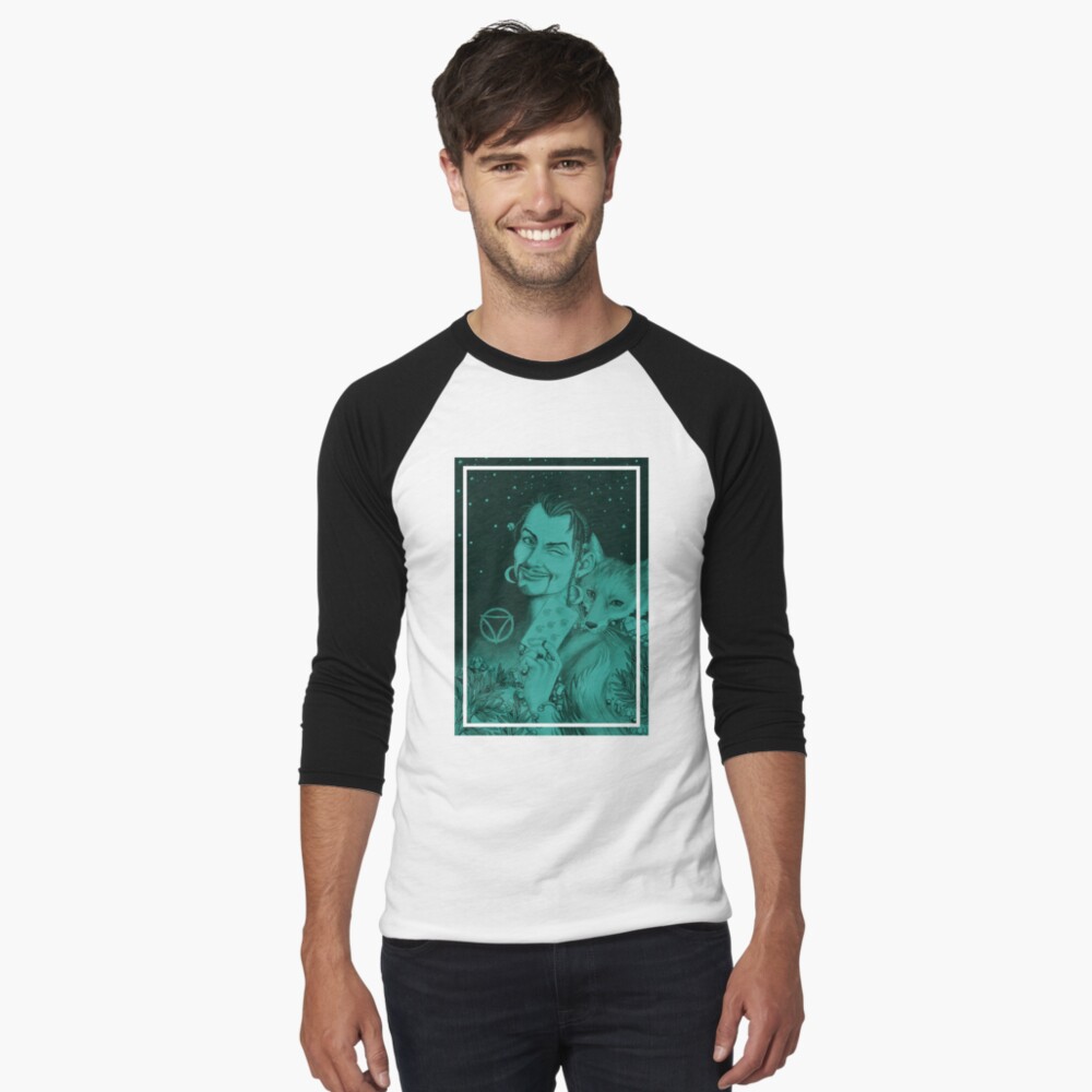 Item preview, Baseball ¾ Sleeve T-Shirt designed and sold by CaryadArtwork.