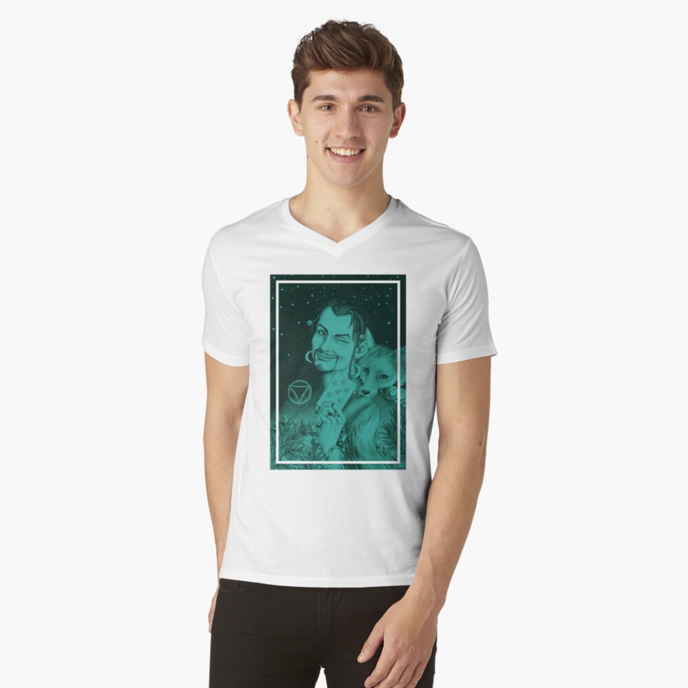 Item preview, V-Neck T-Shirt designed and sold by CaryadArtwork.
