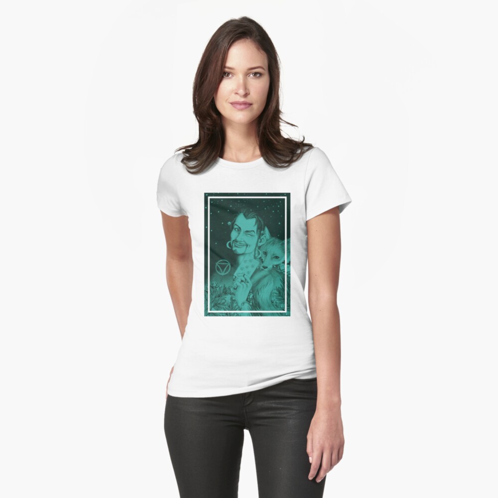 Item preview, Fitted T-Shirt designed and sold by CaryadArtwork.