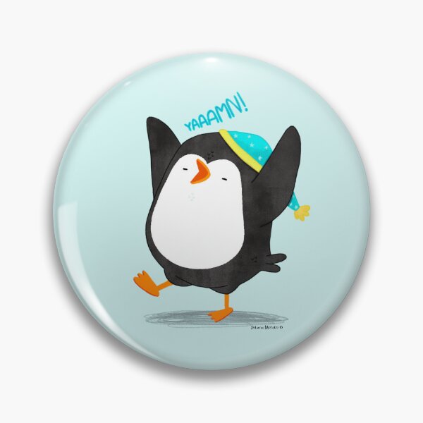 Item preview, Penguin yawning designed and sold by thepenguinsfamily.