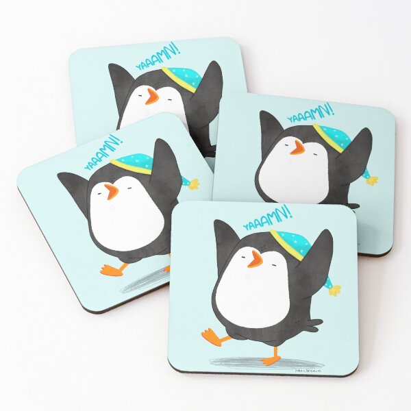 Item preview, Penguin yawning designed and sold by thepenguinsfamily.