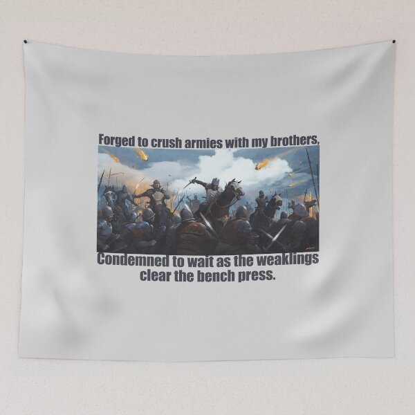 Item preview, Brotherhood Gym Motivation Bench Press Strength Training Guide designed and sold by FlyShop1.