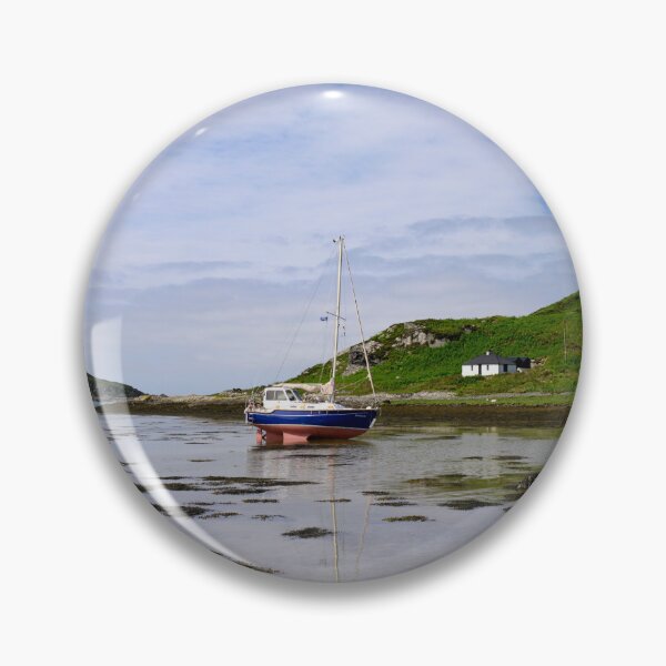 Item preview, Moored in Tranquil Morar Bay designed and sold by Kasia Design.