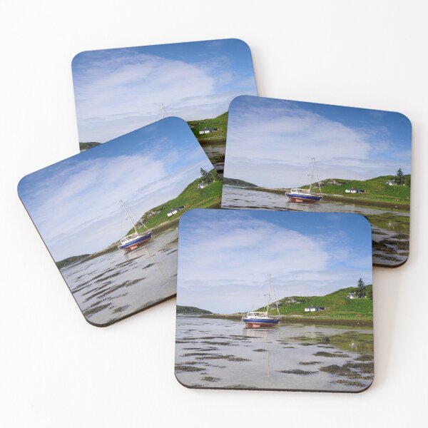 Item preview, Moored in Tranquil Morar Bay designed and sold by Kasia Design.