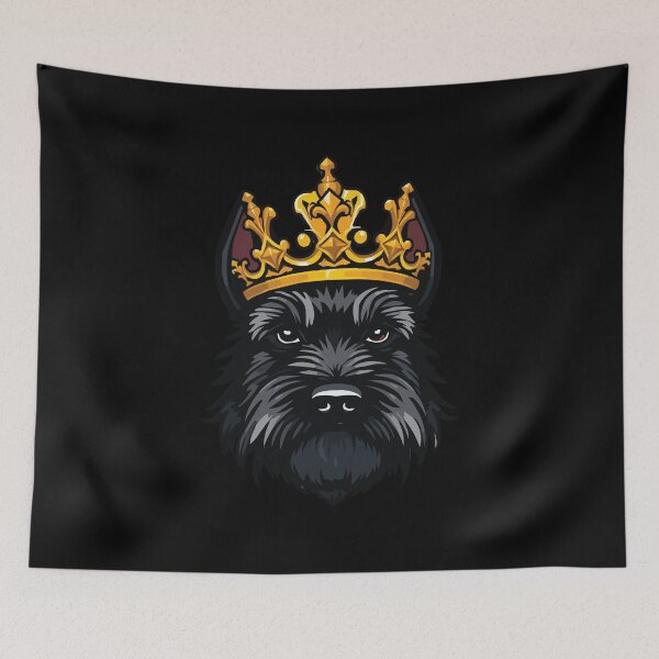 Item preview, Royal Black Schnauzer designed and sold by Getup-clothing.