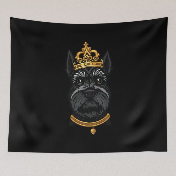 Item preview, Royal Black Schnauzer designed and sold by Getup-clothing.