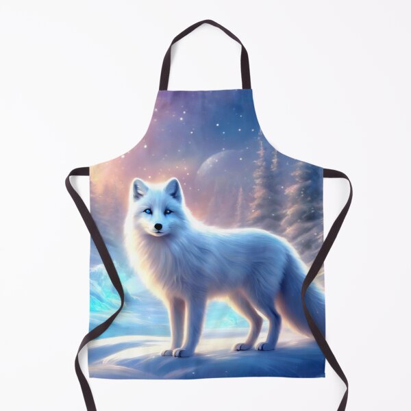 Item preview, Arctic Fox In a Snowy Landscape designed and sold by Pines & Starlight.