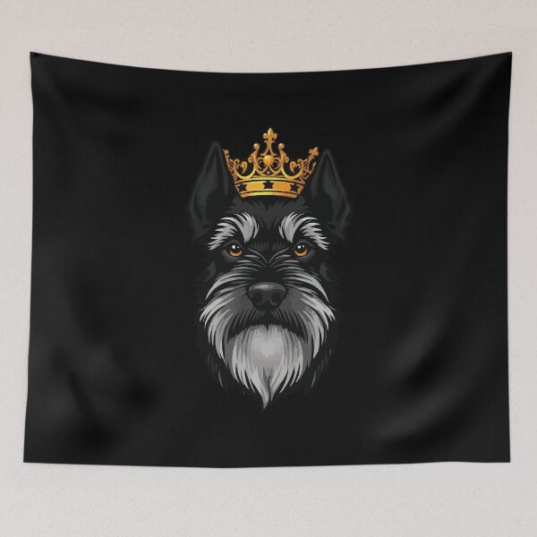 Item preview, Royal Black Schnauzer designed and sold by Getup-clothing.