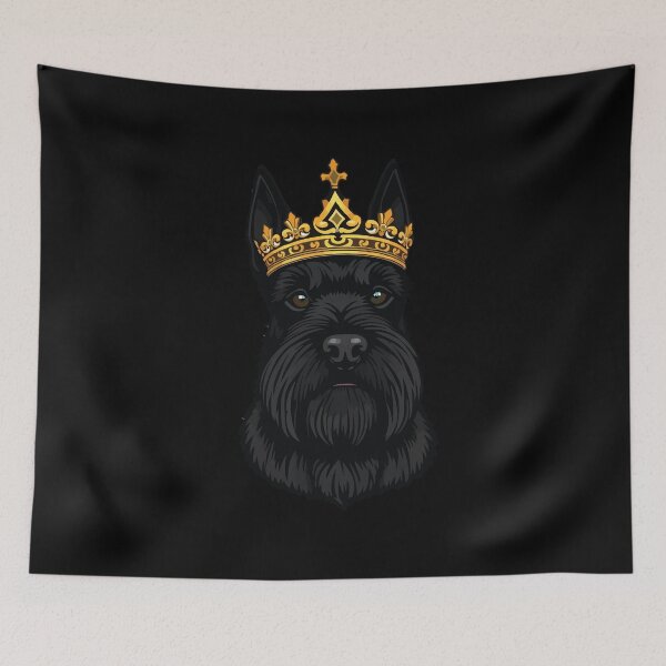 Item preview, Royal Black Schnauzer designed and sold by Getup-clothing.