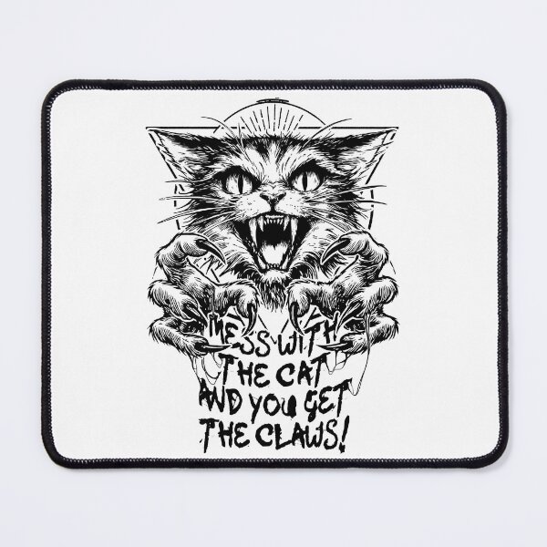 Item preview, Mess With The Cat and You Get The Claws (Light Version) designed and sold by sXe-art.
