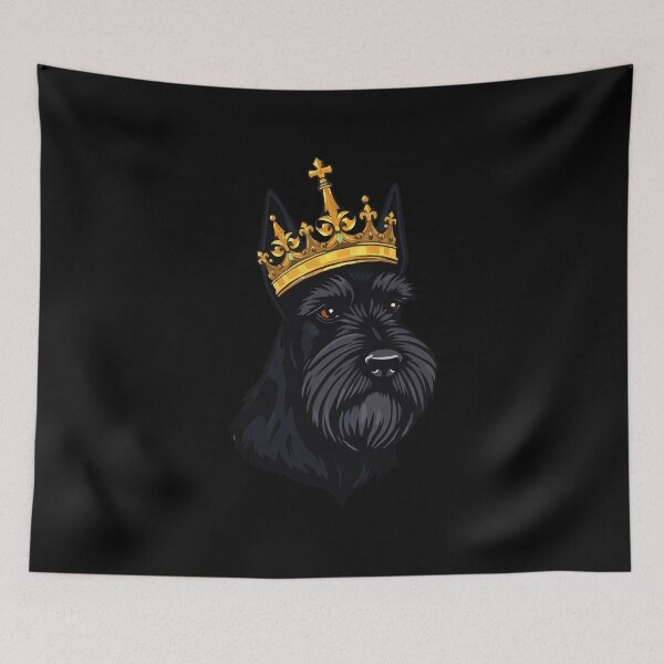 Item preview, Royal Black Schnauzer designed and sold by Getup-clothing.