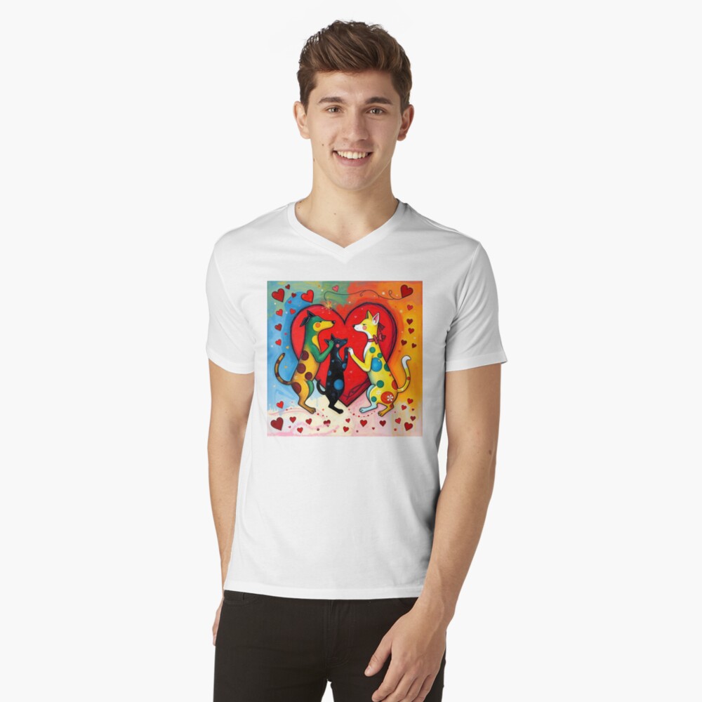 Artikel-Vorschau von T-Shirt mit V-Ausschnitt, designt und verkauft von Evelyn3112.