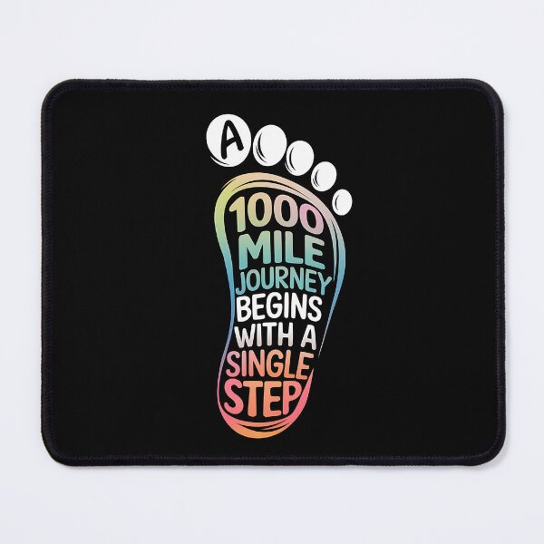 Item preview, 1000 Mile Step Foot designed and sold by OskarArts.