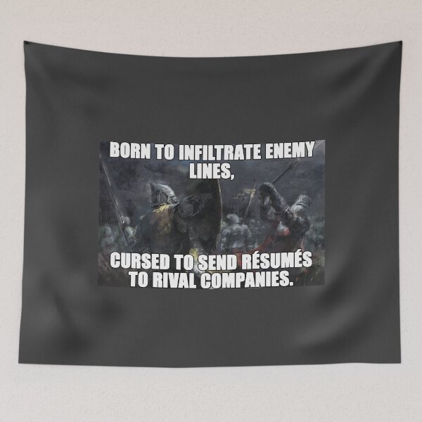 Item preview, Men of Stealth Born to Infiltrate Cursed to Compete designed and sold by FlyShop1.