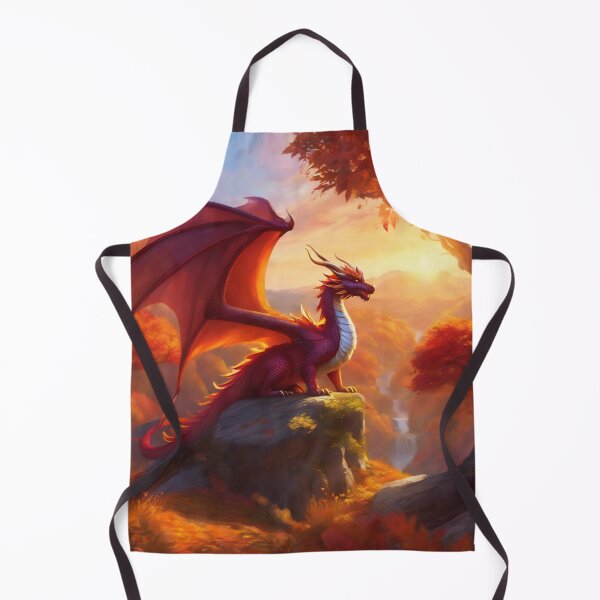 Item preview, Autumn Red Dragon designed and sold by Pines & Starlight.