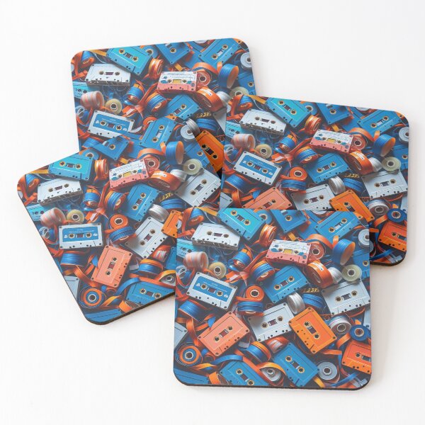 Item preview, Retro Audio Mix: Vintage Cassettes and Vinyl Record designed and sold by Thogan0416.