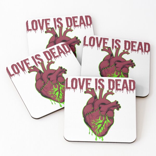 Item preview, Love is dead, but the art lives on. A bold, dark design for those who embrace the raw truth. designed and sold by SalahuTheBoss.