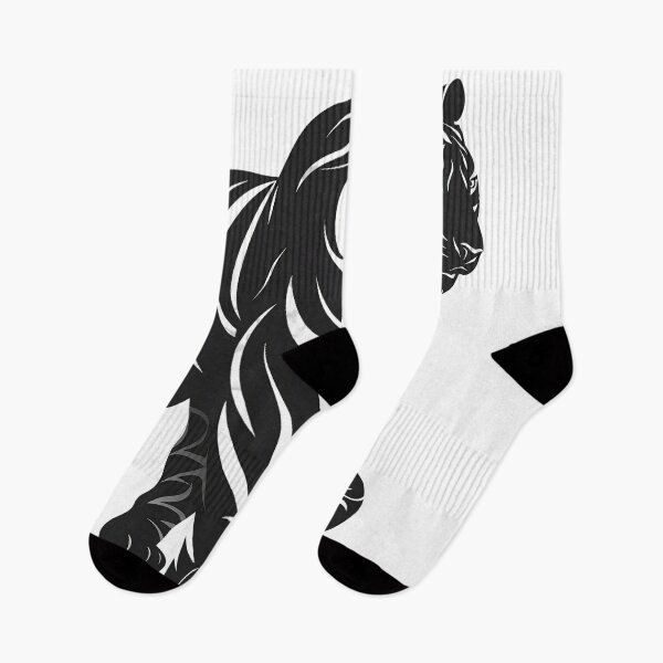 Item preview, Minimalist black and white tiger designed and sold by Guesso.