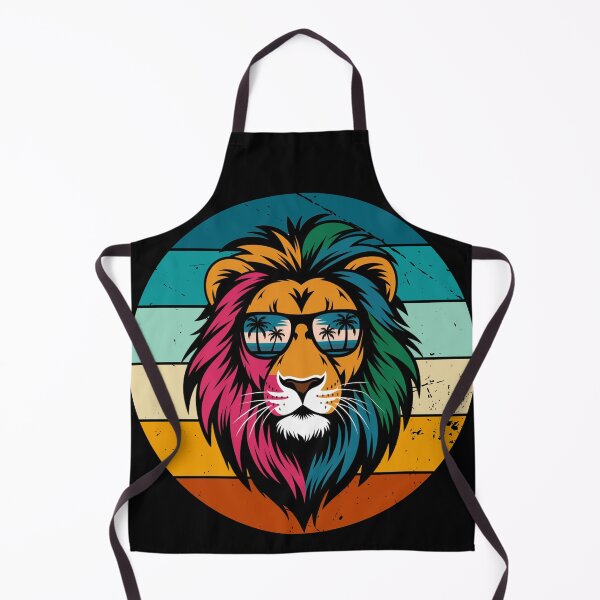 Item preview, Lion in Sunglasses, Lion, Colorful Lion, Lion with Sunglasses Summer Vibes designed and sold by KolorellaS.
