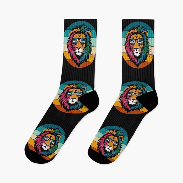 Item preview, Lion in Sunglasses, Lion, Colorful Lion, Lion with Sunglasses Summer Vibes designed and sold by KolorellaS.