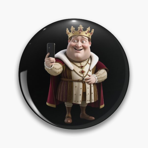 Item preview, Henry VIII taking a selfie designed and sold by BuddyBoots.