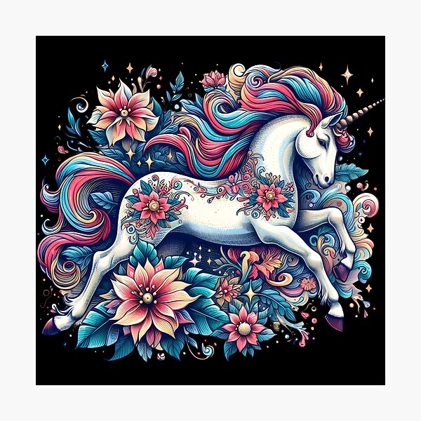 Item preview, Magical Unicorn Stickers and Magnets for Kids' Crafts, Preschool Activities, Nursery Décor, and Fantasy Enthusiasts designed and sold by Designflex90.