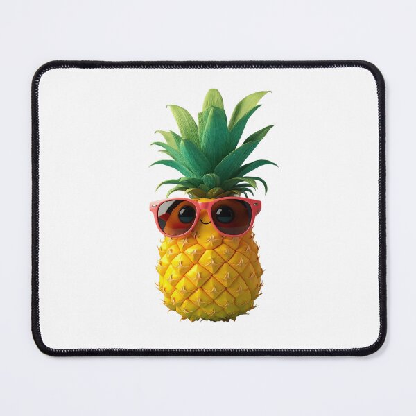 Item preview, Kawaii Pineapple with Sunglasses designed and sold by bgrzblkdigital.