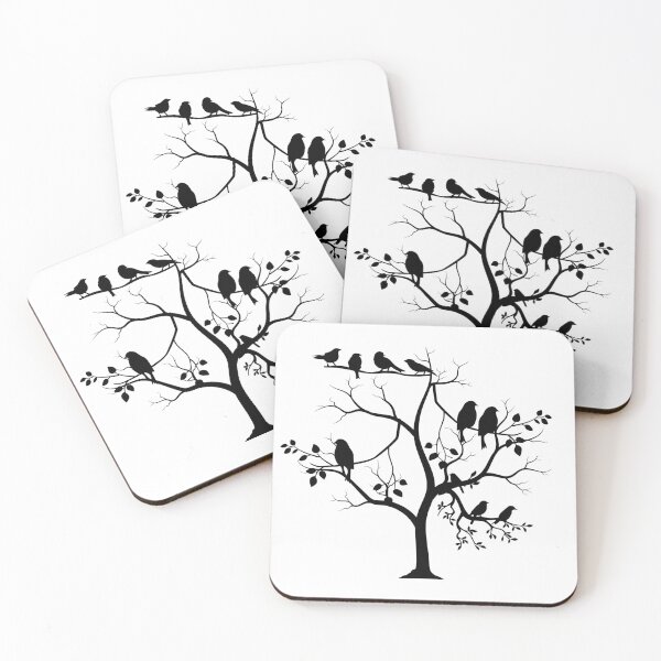 Item preview, birds on tree designed and sold by Fekra-Design.