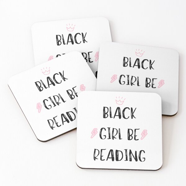 Item preview, Aesthetic Trendy Black Girls Be Reading pink designed and sold by AestHenni17.