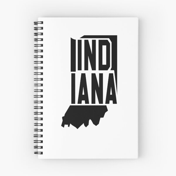 Item preview, Custom State Map Graphic Design – Detailed & Stylish Maps_Indiana designed and sold by RonJoshArts.