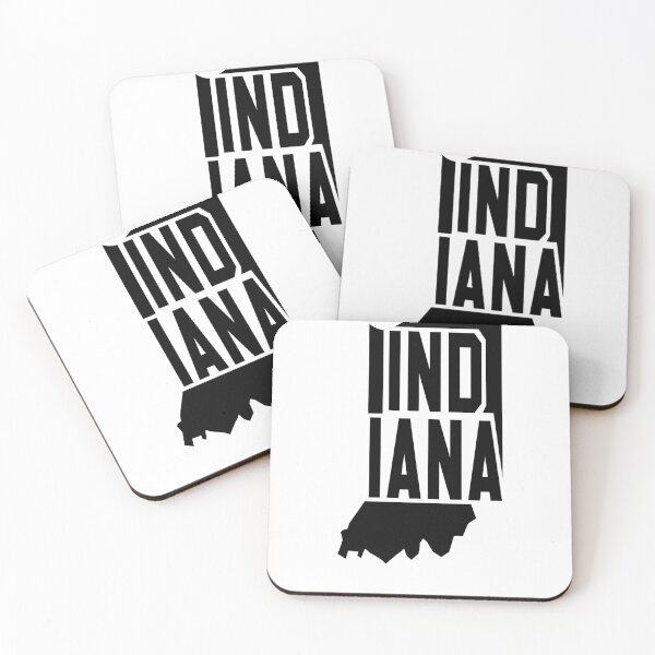 Item preview, Custom State Map Graphic Design – Detailed & Stylish Maps_Indiana designed and sold by RonJoshArts.