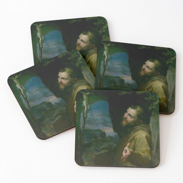Item preview, Saint Francis: A Masterpiece by Federico Barocci,1600 -1604 - Italian Baroque Art designed and sold by HistoryOnWalls.