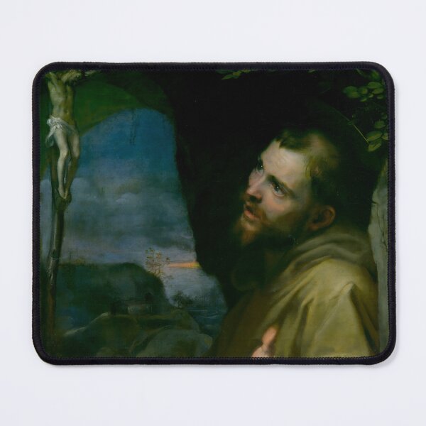 Item preview, Saint Francis: A Masterpiece by Federico Barocci,1600 -1604 - Italian Baroque Art designed and sold by HistoryOnWalls.