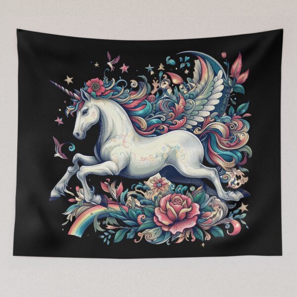 Item preview, Magical Unicorn Stickers and Magnets for Kids' Crafts, Preschool Activities, Nursery Décor, and Fantasy Enthusiasts designed and sold by harmzk90.