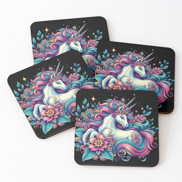 Item preview, Magical Unicorn Stickers and Magnets for Kids' Crafts, Preschool Activities, Nursery Décor, and Fantasy Enthusiasts designed and sold by harmzk90.