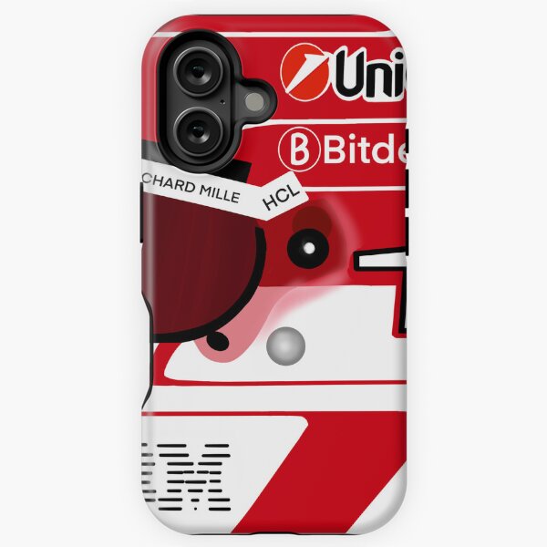 Aperçu de l'œuvre Casque Charles Leclerc 2025 - Design inspiré de Papa créée et vendue par Pink Polar F1.