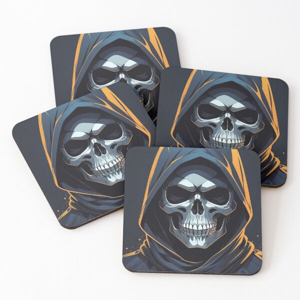 Item preview, Hooded Skull Warrior designed and sold by KungKthulhu.
