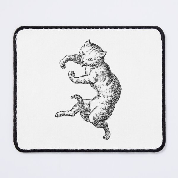 Item preview, Dancing Cat Drawing designed and sold by HawthorneFlame.