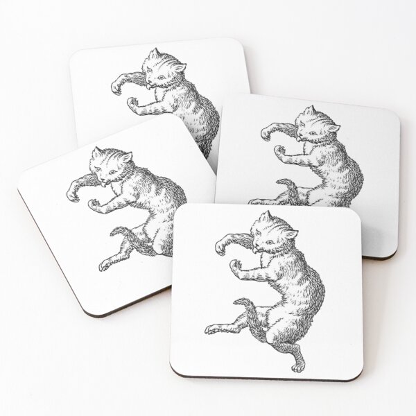 Item preview, Dancing Cat Drawing designed and sold by HawthorneFlame.