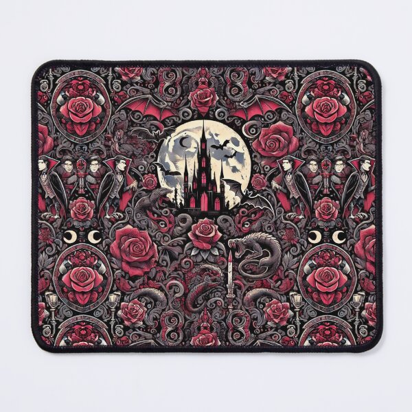 Item preview, Gothic Enchantment Roses & Shadows - Matching, Seamlessly-Tiling Vampire Series designed and sold by Meta2Physical.