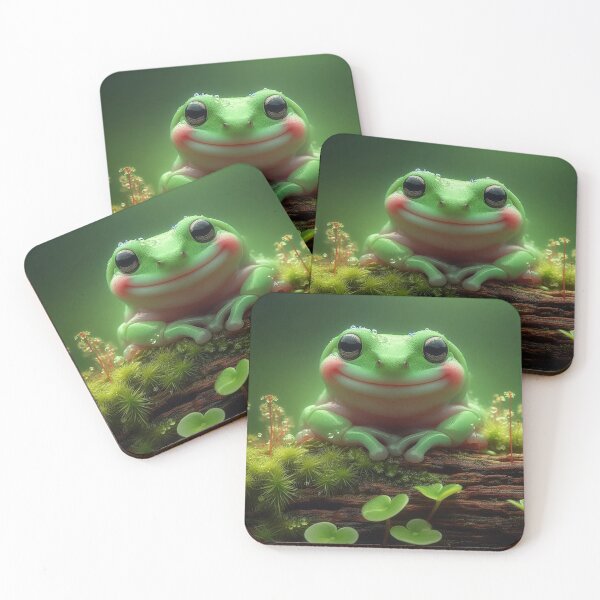 Item preview, Smiling Frog designed and sold by BeeTheArtCo.